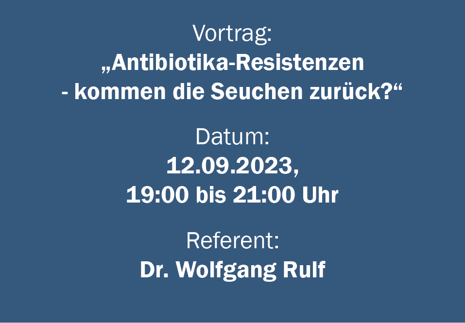 Antibiotika-Resistenzen- kommen die Seuchen zurück?