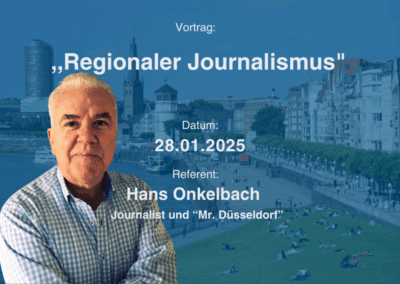 Lokaler Journalismus: Mit Leidenschaft gelebt