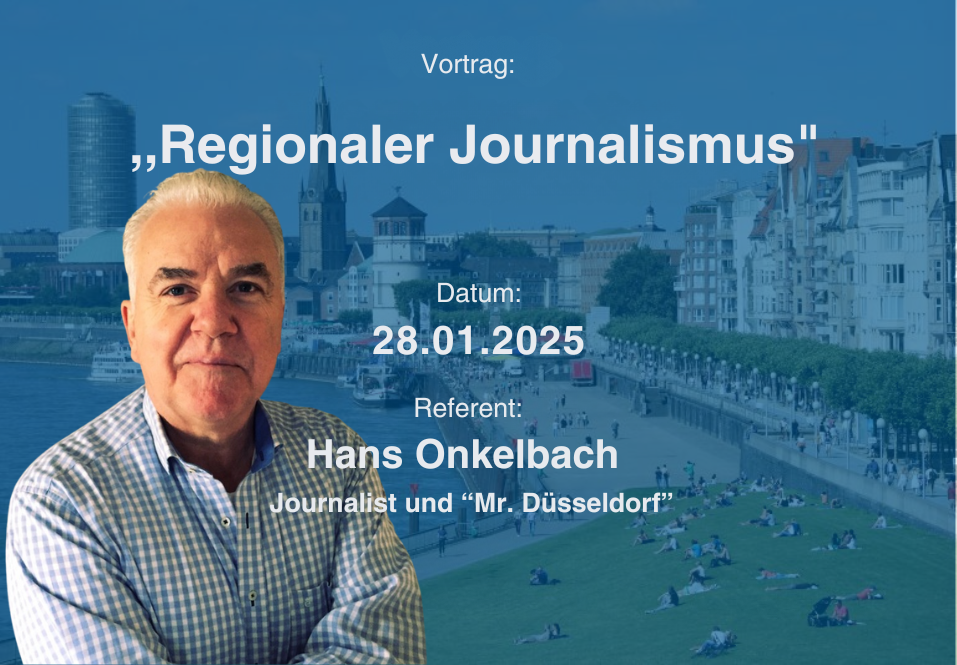 Vortrag Regionaler Journalismus von Hans Onkelbach