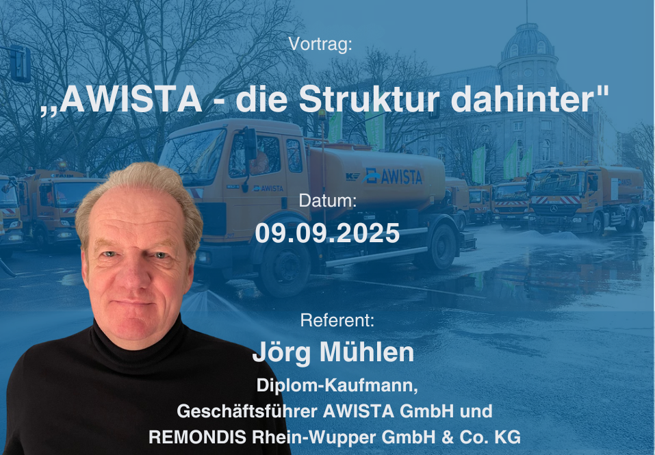 Vortrag von Jörg Mühlen: AWISTA – die Struktur dahinter