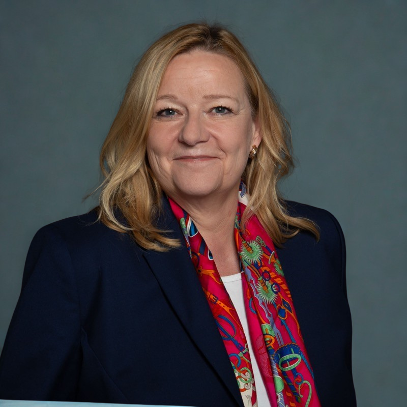 Beate Herzbruch - Präsidentin des Lions-Club Düsseldorf Barbarossa