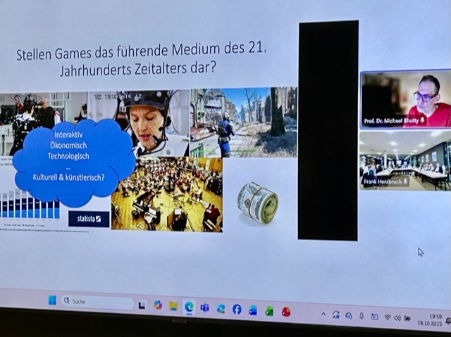 Gamify the world - ein besonderer Vortrag von Professor Michael Bhatty zu Gaming und Gamifacation