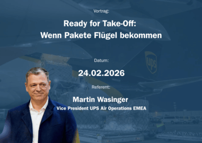 Vortrag von Martin Wasinger – wenn Pakete Flügel bekommen
