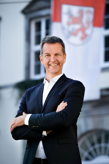 Josef Hinkel, 1. Bürgermeister der Stadt Düsseldorf